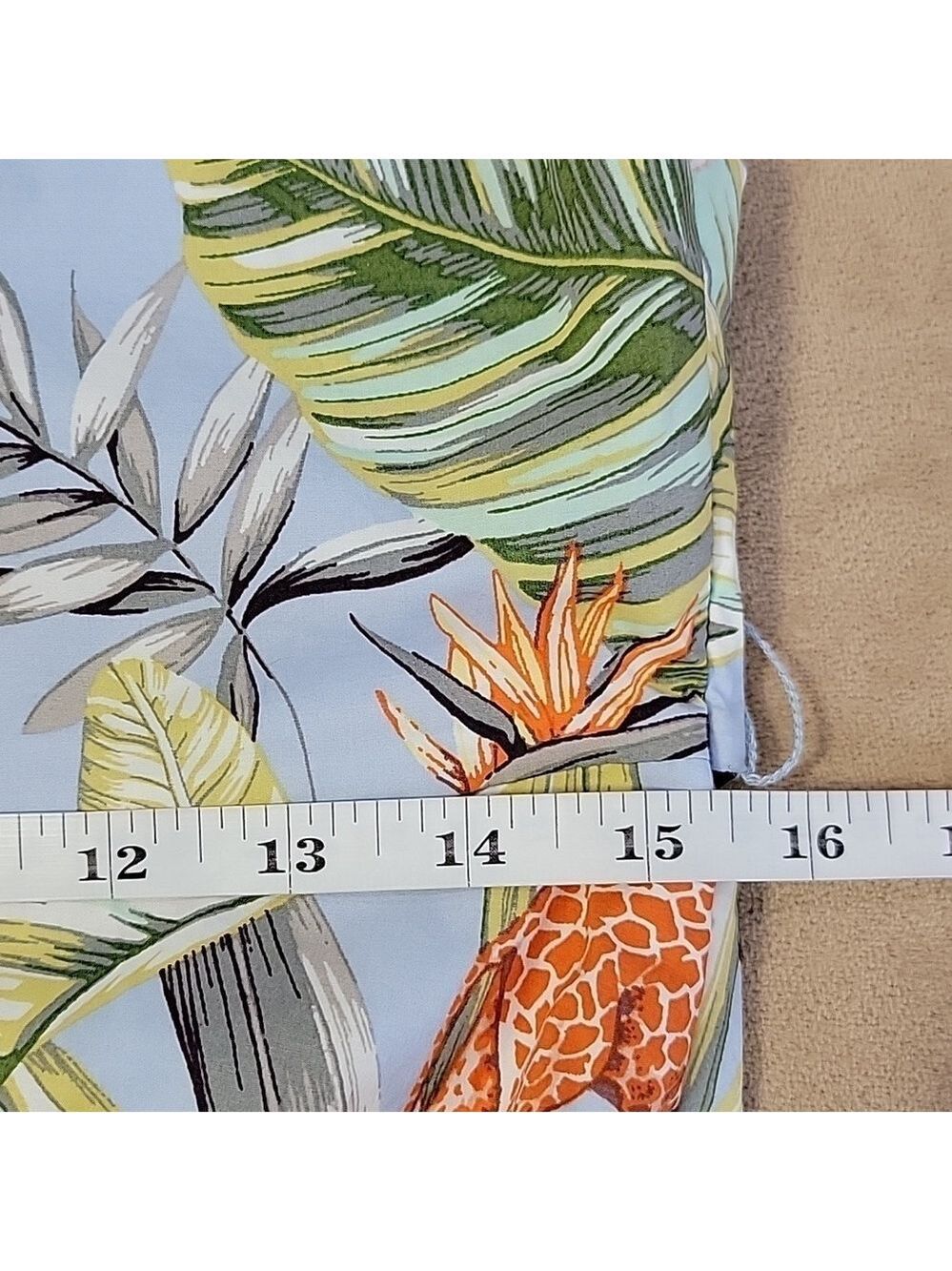 Ann Taylor Blue Jungle Floral Monkey Toga Dress Size 4 EUC - Picture 10 of 12
